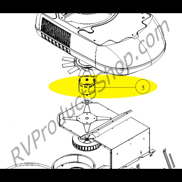 Coleman Mach Fan Motor 1468-3239 1468A3239 1468B3239
