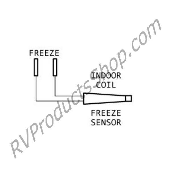 RVPS 7330A3231 Indoor coil freeze sensor, 10K Ohm