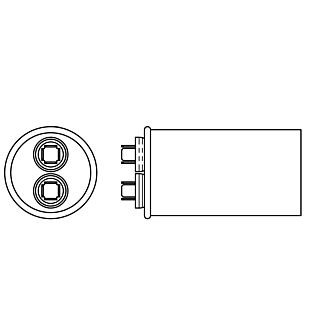 1497-6881 | Replacement Start Capacitor For Various Coleman 47XXX Series ACs & HPs