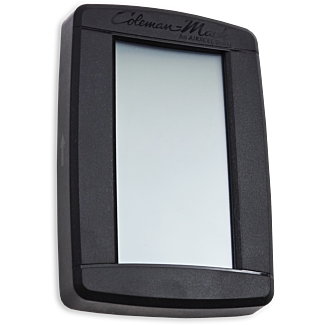 Front view of thermostat