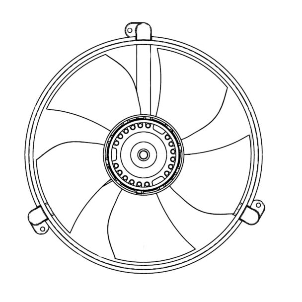 47233-3051 - Condenser Fan Kit for Mach 8