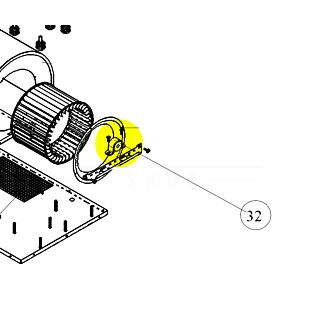6536-3011 Bearing; Replacement For Coleman Mach 653XxXXX series ACs/HPs