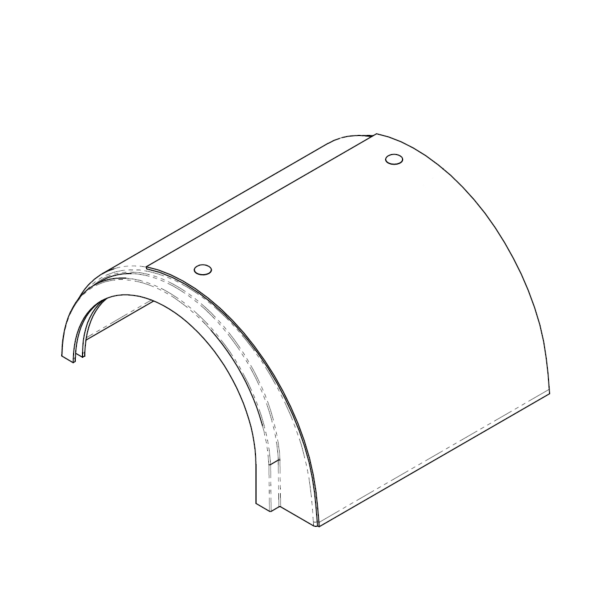 47233A5151 | Mach 8 Scroll Top Fan Housing