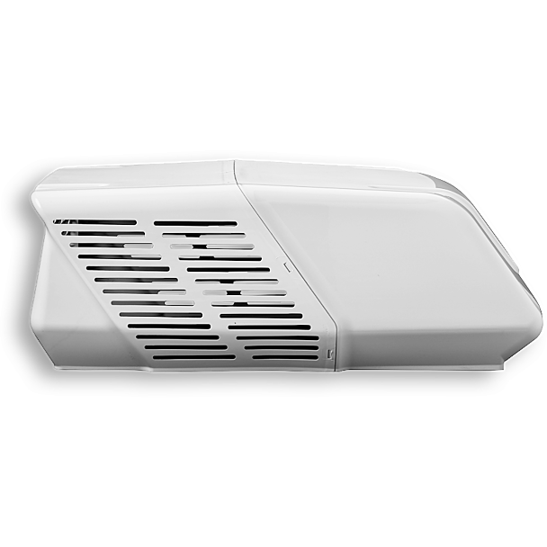 Side view of the standard height polished / glossy white shroud.