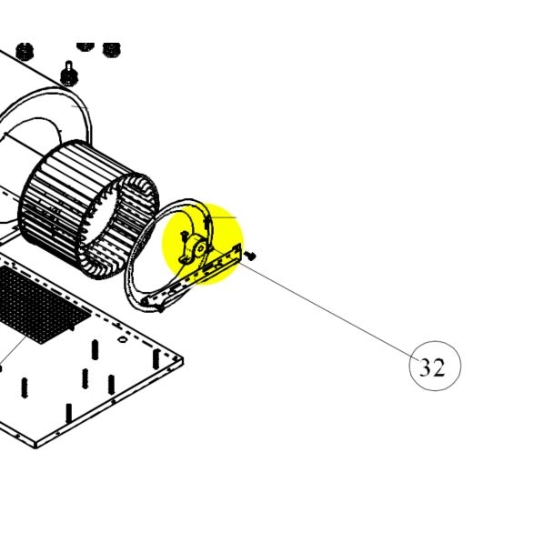 6536-3011 Bearing; Replacement For Coleman Mach 653XxXXX series ACs/HPs